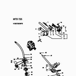 MTD 725 spare parts
