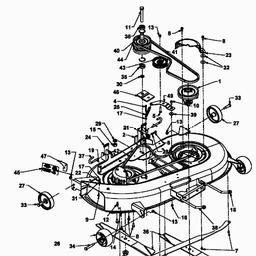 CUB CADET CC 1020 spare parts