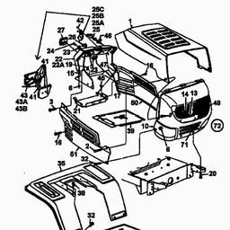 Golf 180/107 spare parts