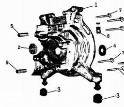 LAWNFLITE MR800 GENERATOR 2005 spare parts