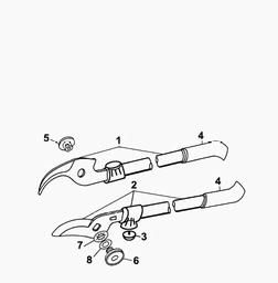 Wolf-Garten RR-A spare parts