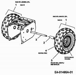 White SB 626 spare parts