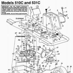 LAWNFLITE (1990) 130-531C611/505 spare parts