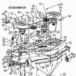 CUB CADET All Rounder 1050 spare parts