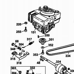Wolf-Garten OHV 3 spare parts