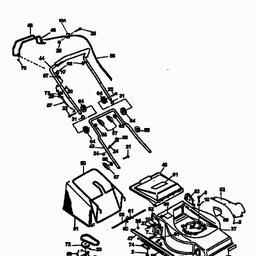 MTD GEA 53 SV spare parts