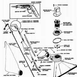 VICTA Quick Ref. Old Models 1987 - 1995 spare parts