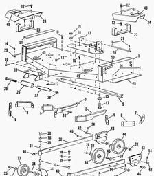 CUB CADET 1782 spare parts