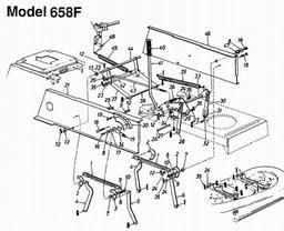 LAWNFLITE (1990) 130-658F611/558 spare parts