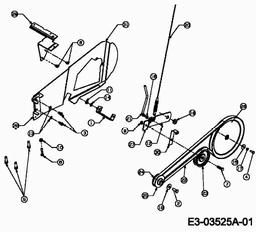 Troy-Bilt TBT 450 spare parts