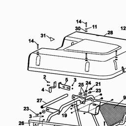 Wolf-Garten Trac OHV 6 spare parts