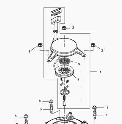 MTD-Engines 1 P 61 RH spare parts