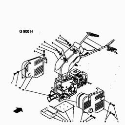 Gutbrod G 900 H spare parts