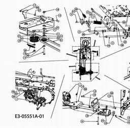 Yard-Man HA 7135 spare parts