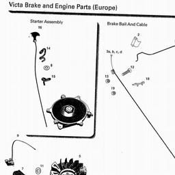 VICTA Mulchmaster 550 (2006) spare parts