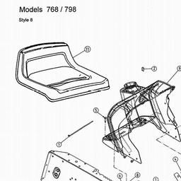 LAWNFLITE (2000) 904 / 13CA768N678 spare parts