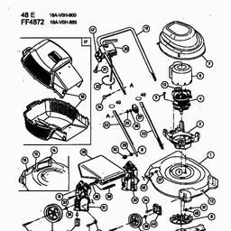 MTD 48 E spare parts
