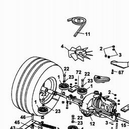 Wolf-Garten Trac OHV 7 spare parts