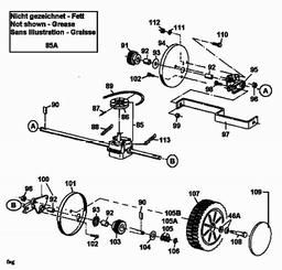 MTD GES 45 C spare parts