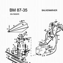 MTD BM 87-35 spare parts