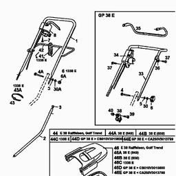 Mastercut 38 E spare parts