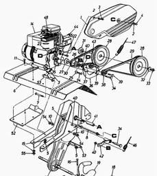 LAWNFLITE (1994/1995) 24-640 / 244(5)640A SHREDDER spare parts