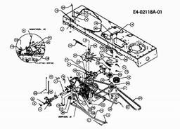 CUB CADET CC 1020 spare parts