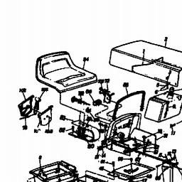 MTD SUPER 111 spare parts