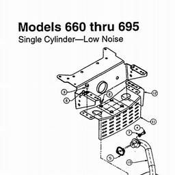 LAWNFLITE (1997) 19-096 38" Deck Multch Kit spare parts