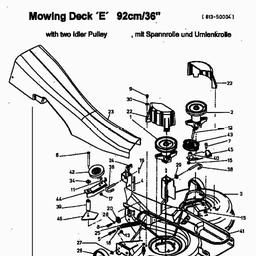 Yard-Man AE 5135 spare parts