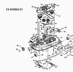 CUB CADET CC 1022 spare parts