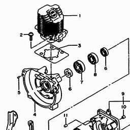 LAWNFLITE (1990) S202E spare parts