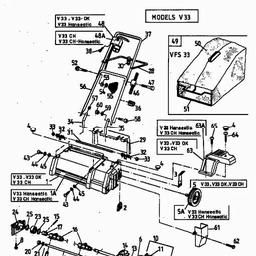 MTD VFS 33 spare parts