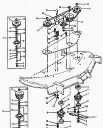 CUB CADET 1572 spare parts