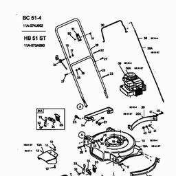 Gutbrod HB 51 ST spare parts