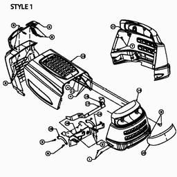 MTD 12/96 T spare parts