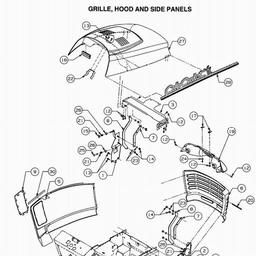 CUB CADET HDS2186/44 spare parts