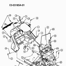 CUB CADET All Rounder 1050 spare parts