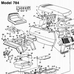LAWNFLITE (1988/1989) 139-784-611 spare parts