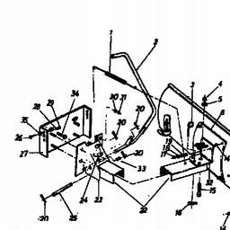 MTD 485 - 42"/107cm for 300, 400, 600 series to 1999 spare parts