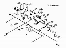 MTD mini RIDER 60 E spare parts