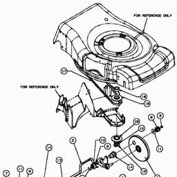 MTD 53 SPH-55 spare parts