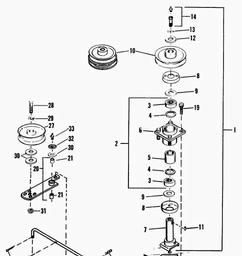 CUB CADET 1772 spare parts