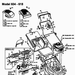 MTD GE 48 X spare parts