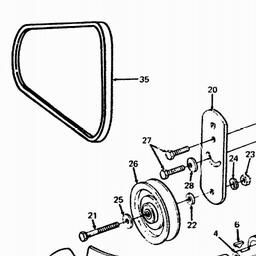 CUB CADET 1772 spare parts