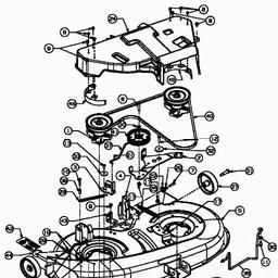 MTD 12/96 T spare parts