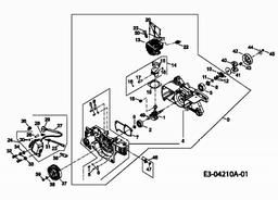 CUB CADET CC 3651 spare parts