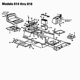 Yard-Man TG 6155 S spare parts