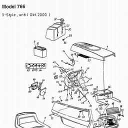 MOWMASTER (2001) RH125 / 13D3760N600 spare parts