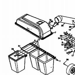 MTD 800 Boxframe series,Deck 46"/117cm,to 2004 spare parts